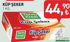 TARIM KREDİ KÜP ŞEKER 1 KG indirimli fiyat TARIM KREDİ KÜP ŞEKER 1 KG fiyat ve kampanya bilgisi